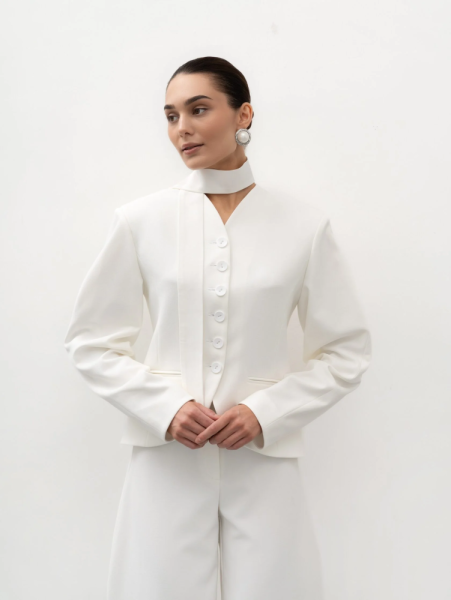 Жакет приталенный