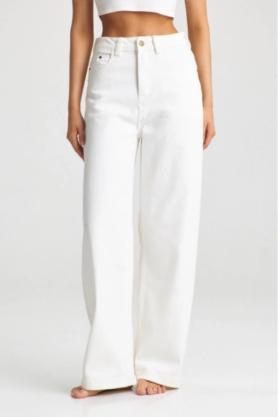 Джинсы BAGGY White