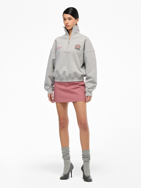 Свитшот с молнией "Истина" FRHT&OUT OF REACH, цвет: меланж, SWVRTMLG купить онлайн