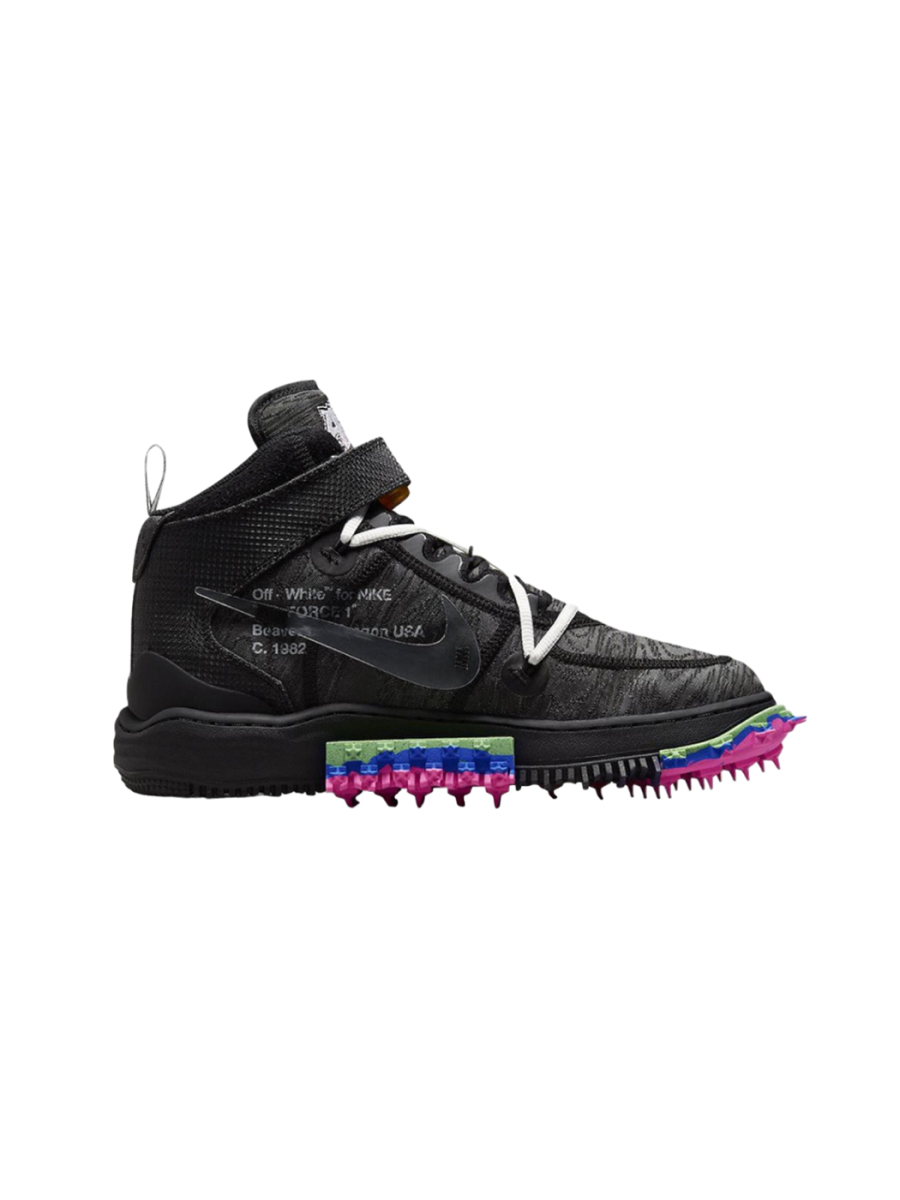Кроссовки унисекс Off-White x Nike Air Force 1 Mid SP Black