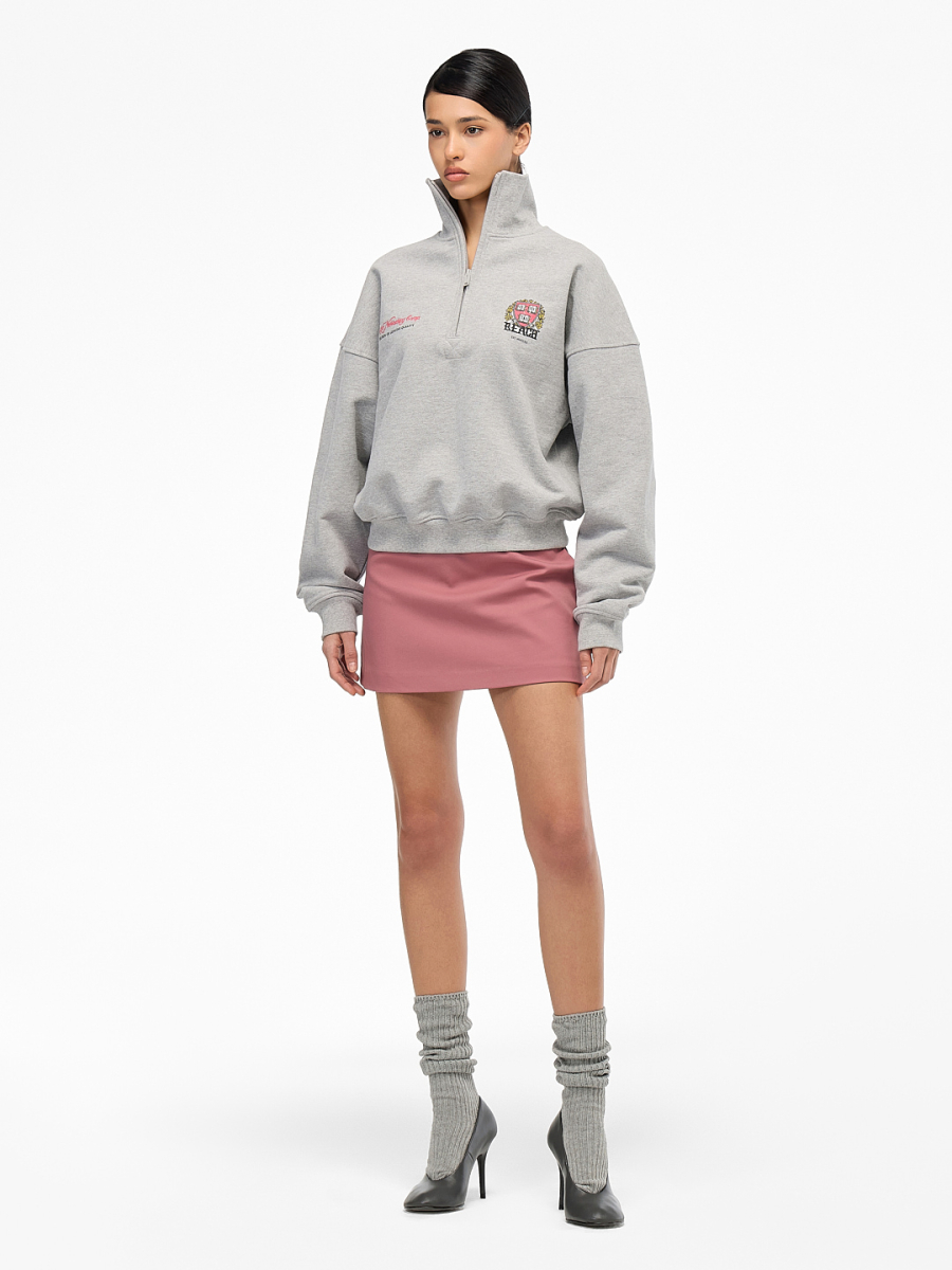 Свитшот с молнией "Истина" FRHT&OUT OF REACH, цвет: меланж, SWVRTMLG купить онлайн