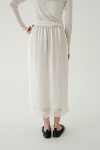Бельевая юбка НИ ИМЕНИ, НИ ПОХОЖИХ, цвет: молочный, 00-00000364 купить онлайн