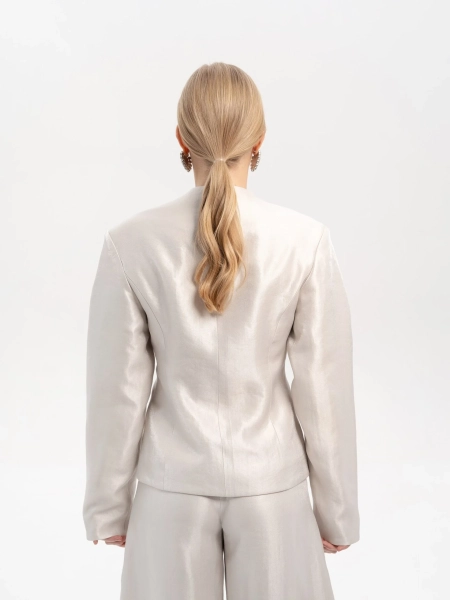 Жакет Madame TRES, цвет: Серебряный, НФ-00002580 купить онлайн