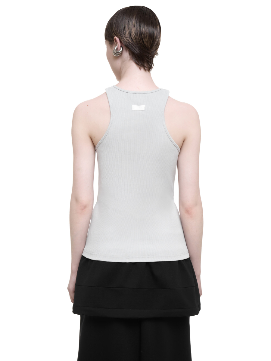 Майка basic CAPPAREL.21est, цвет: лунный,  купить онлайн