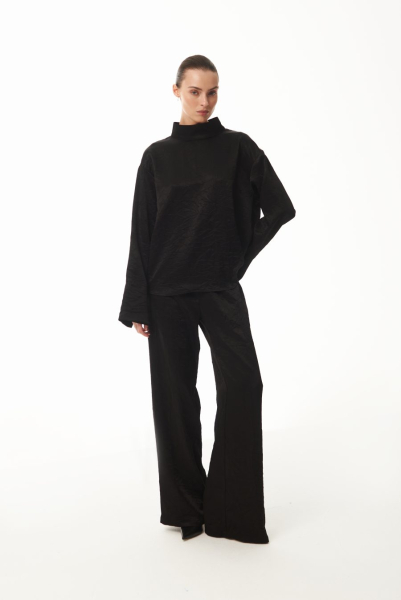 Блуза "Crush" CHUBA, цвет: Черный,  купить онлайн