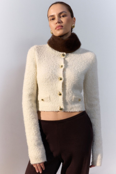 Фактурный кардиган