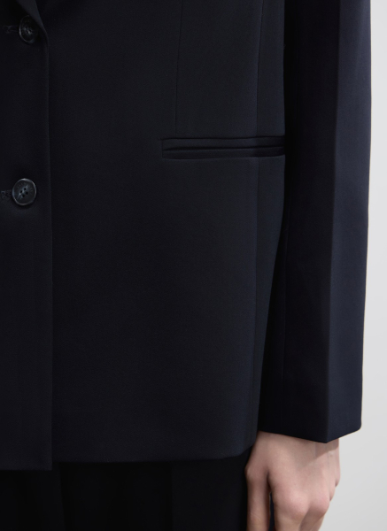 Жакет однобортный ALL WE NEED, цвет: чернильный, 2602W1203-134 купить онлайн