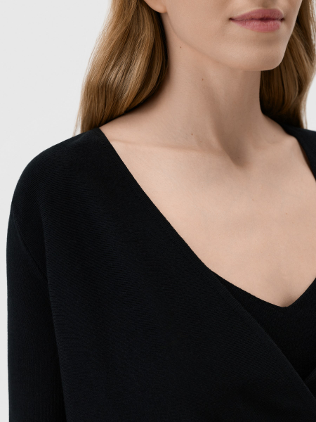 Комплект кардиган и топ Conso, цвет: Черный, KCL 260724 - черный купить онлайн