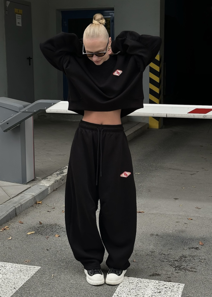 Брюки спортивные Fleece BLACK