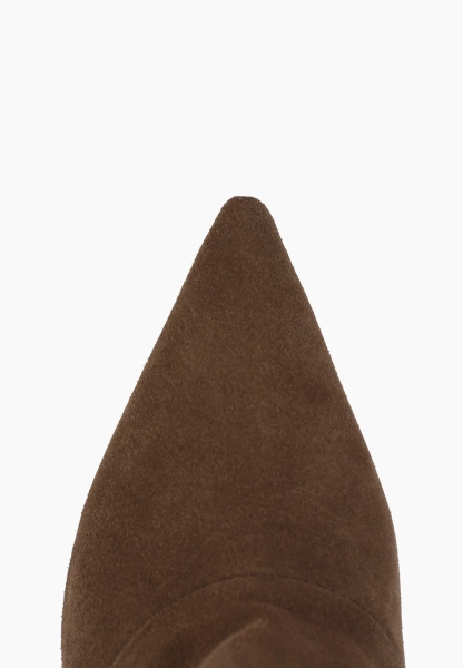 Ботильоны остроносые из натуральной замши SBALO, цвет: бежевый SXL4-1 купить онлайн