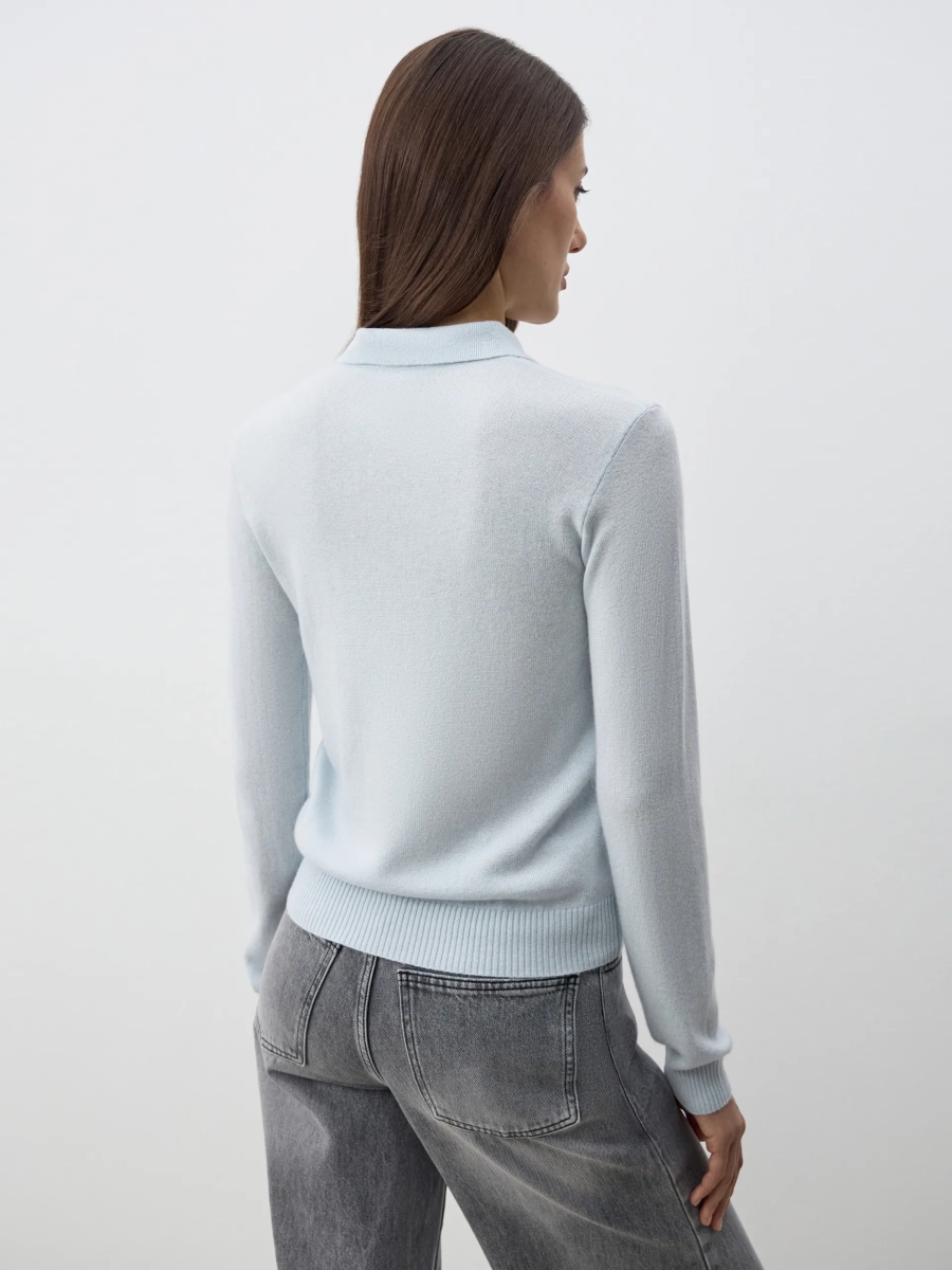 Джемпер-поло PERSIA ANNA PEKUN, цвет: голубой, 40.2517.600 купить онлайн