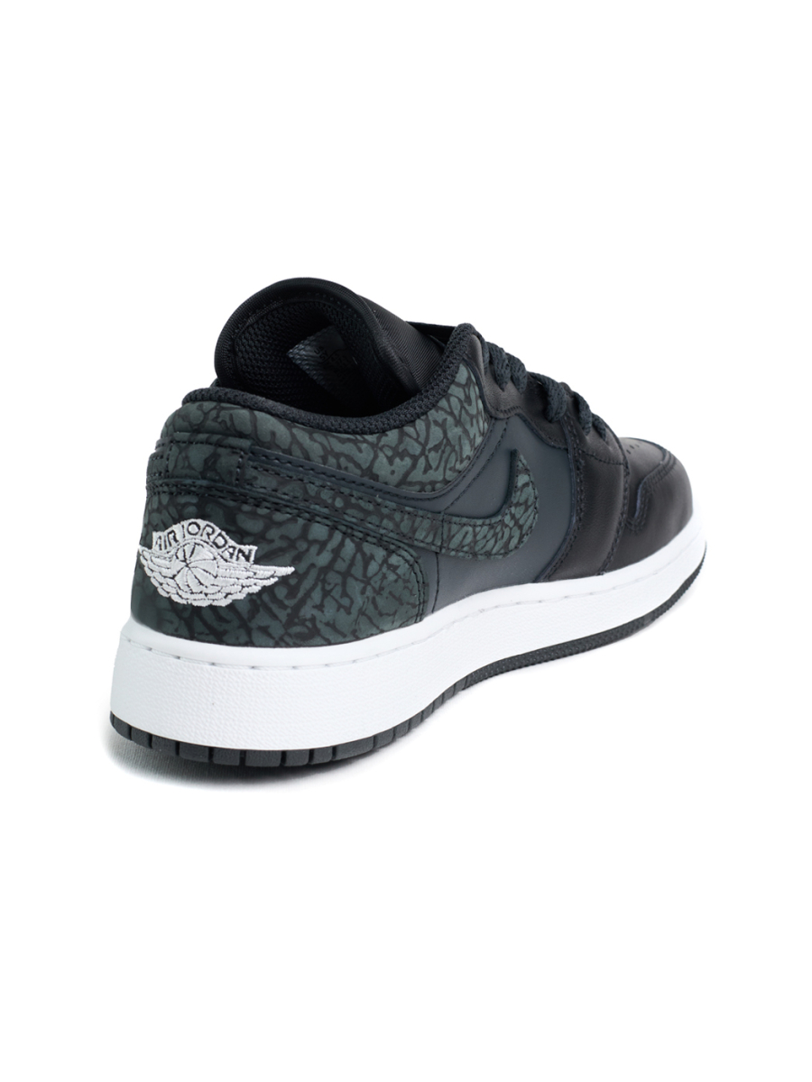 Кроссовки подростковые Jordan 1 Low SE "Black Elephant" GS NKDADDYS SNEAKERS, цвет: Чёрный FB9908-001 купить онлайн