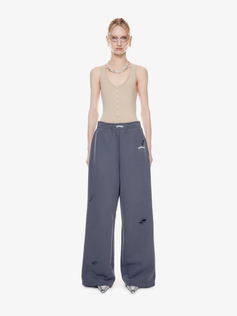 Хлопковые брюки POST POST SCRIPTUM, цвет: серый, 1103.000.00.00.237 купить онлайн