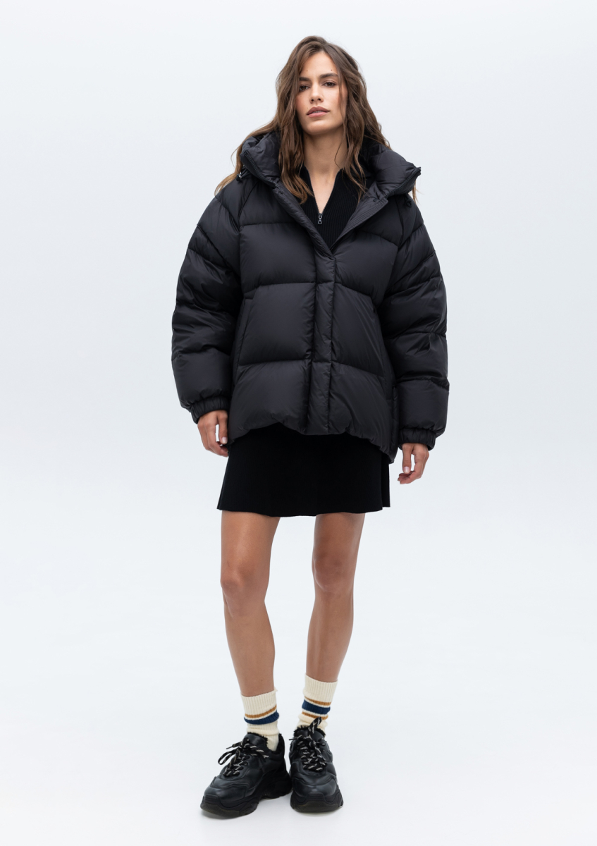 Пуховик-oversize