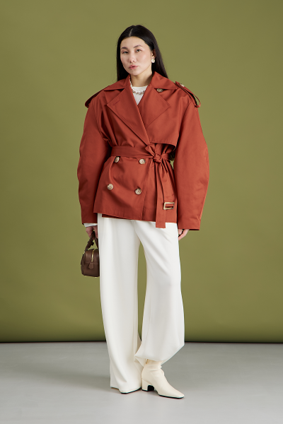 Тренч MIA AIM, цвет: терракотовый, MIA738 купить онлайн
