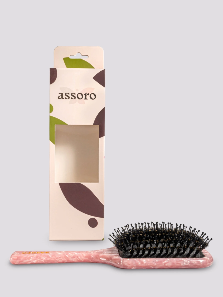 Расческа для волос ASSORO, цвет: сакура haircomb-sakura купить онлайн