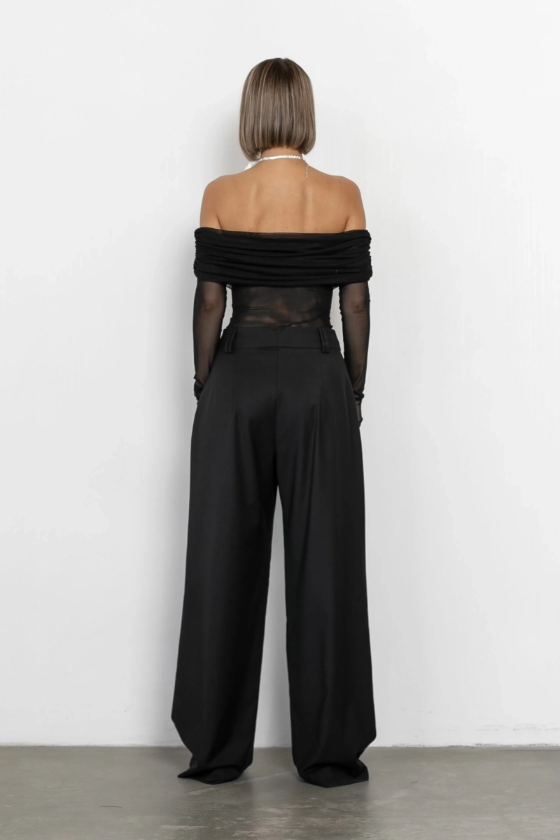 Боди mesh bodysuit ELASTIC, цвет: Черный,  купить онлайн