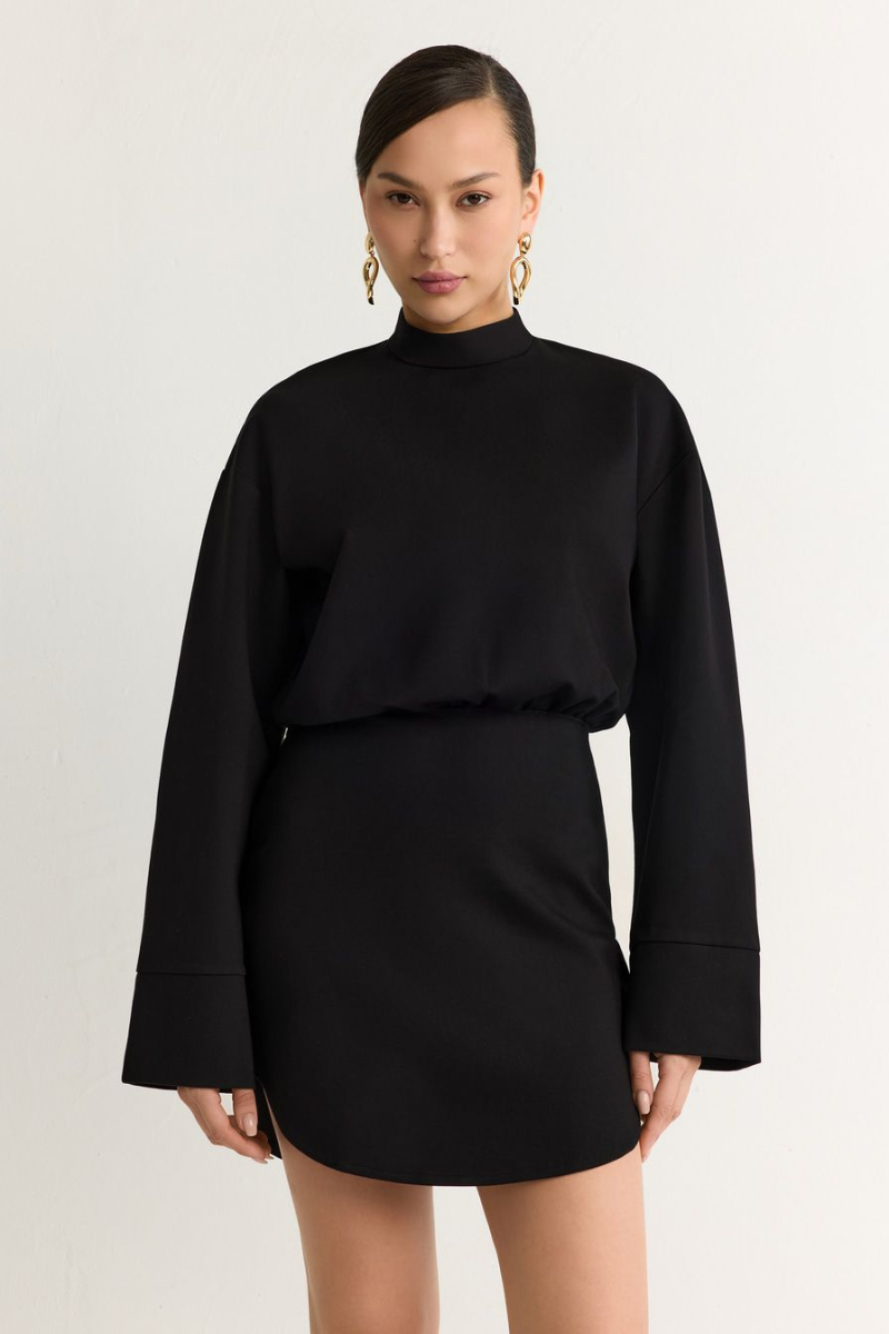 Платье из смесовой вискозы