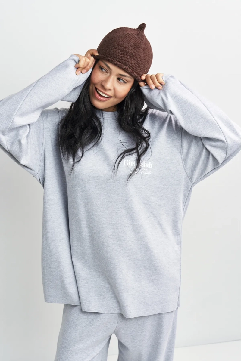 Лонгслив хлопковый с необработанным краем