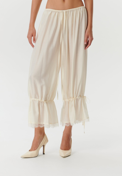 Брюки "Неглиже" CHUBA, цвет: молочный, trousers_negligee купить онлайн