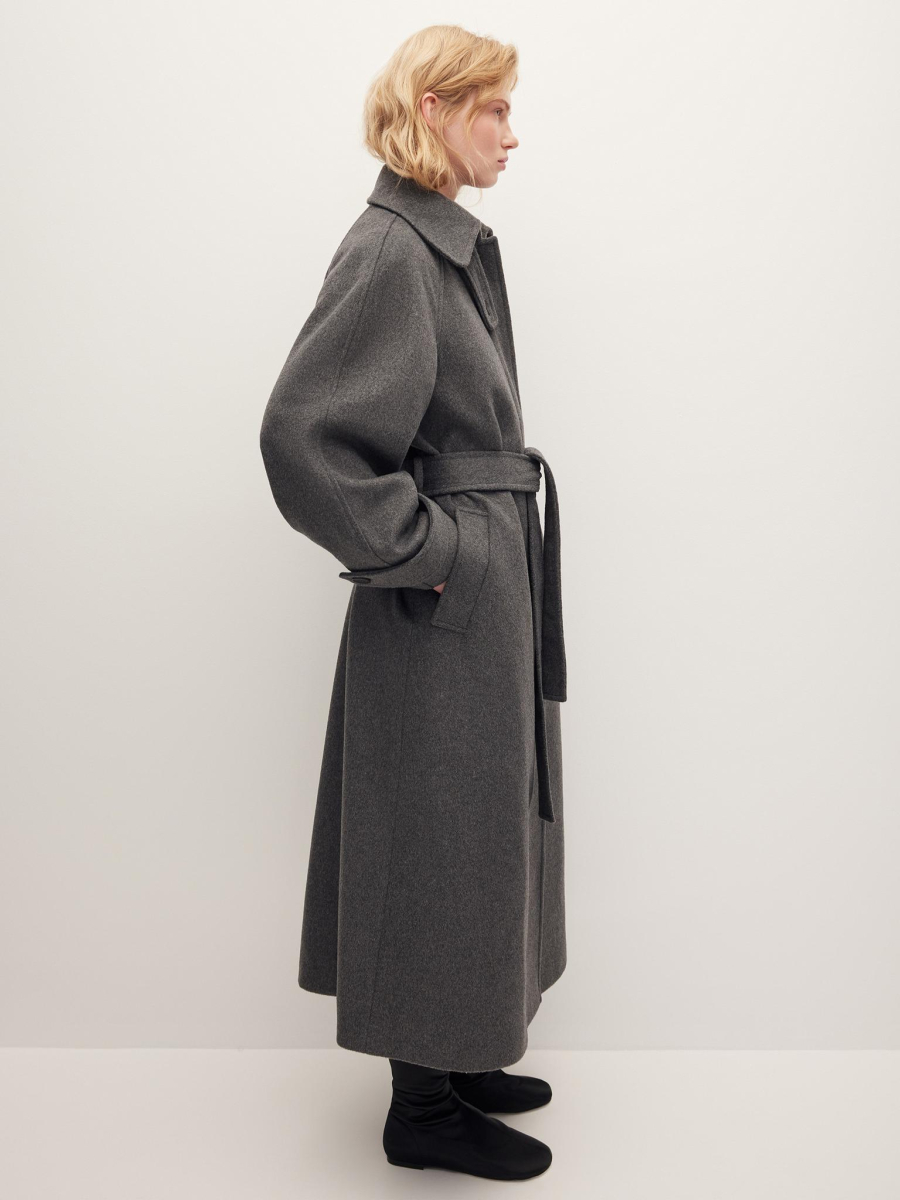 Пальто реглан из шерсти Chaika, цвет: графитовый, AW25CO01-14 купить онлайн