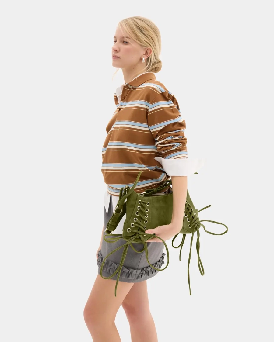 Сумка-багет Arny Praht, цвет: форест  купить онлайн