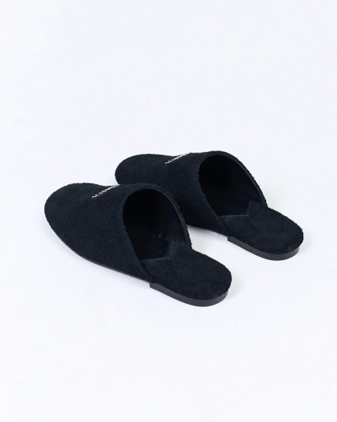 Слиперы из замши ASIA ST 71, цвет: Черный Ast71.slipper-bl | новая мужская коллекция купить онлайн