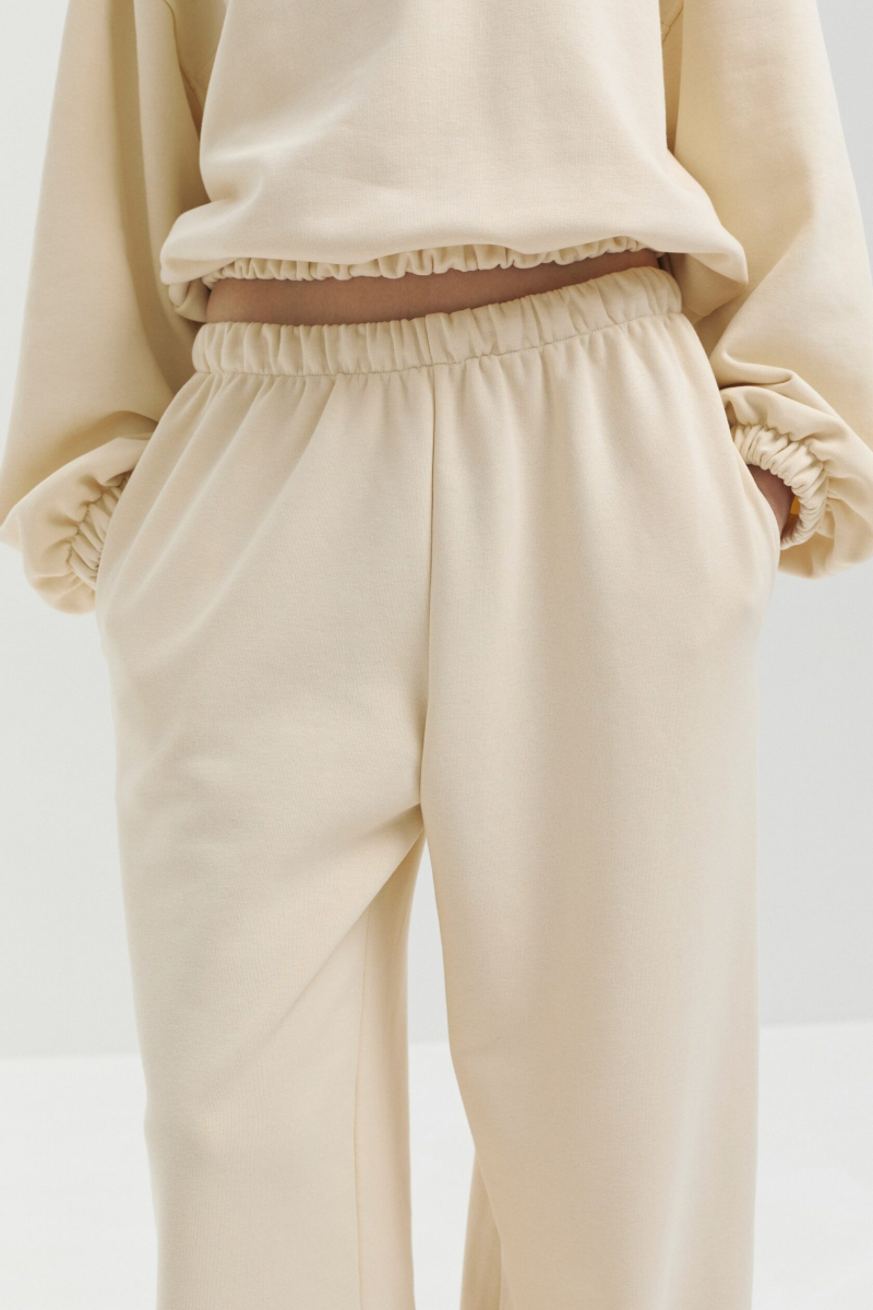 Брюки прямые marte, цвет: бежевый,  купить онлайн