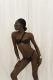 Лиф Asymmetrical Bikini Coffee Bean