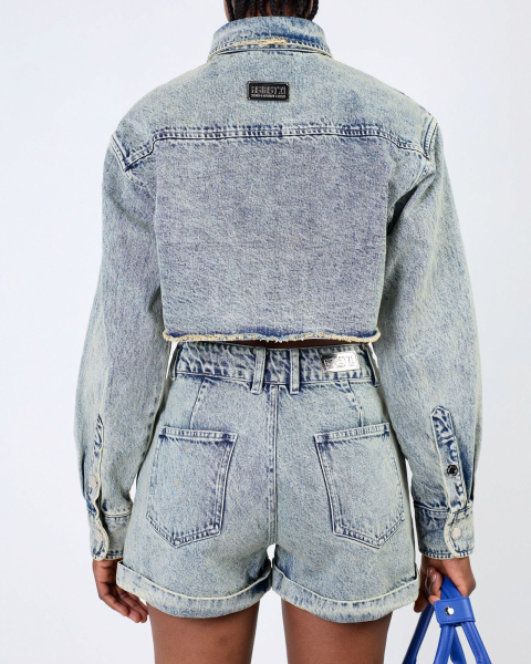 Рубашка деним ASIA ST 71, цвет: синий, Ast71.shirt-denim-blue купить онлайн