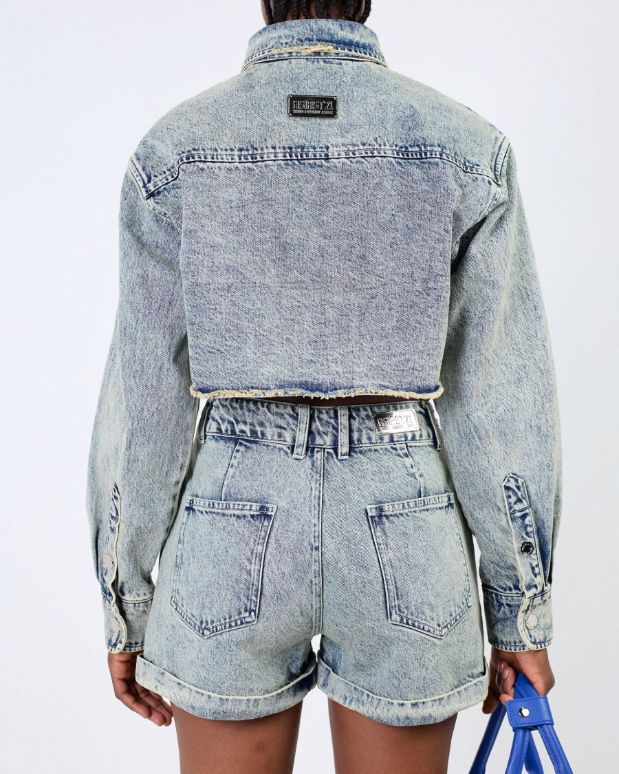 Шорты из денима базовые ASIA ST 71, цвет: синий, Ast71.shorts-denim-blue купить онлайн