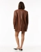 Пиджак LEATHER BATYA BROWN YONS, цвет: коричневый,  купить онлайн