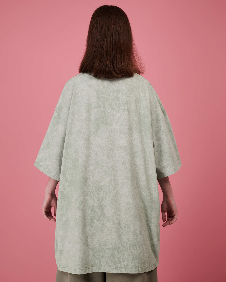 Футболка варенка TABOO, цвет: зеленый, TH-var-lavr купить онлайн