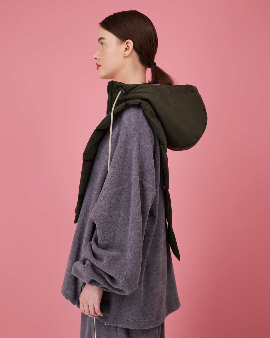 Бомбер с манишкой TABOO, цвет: зеленый, BrManKh купить онлайн