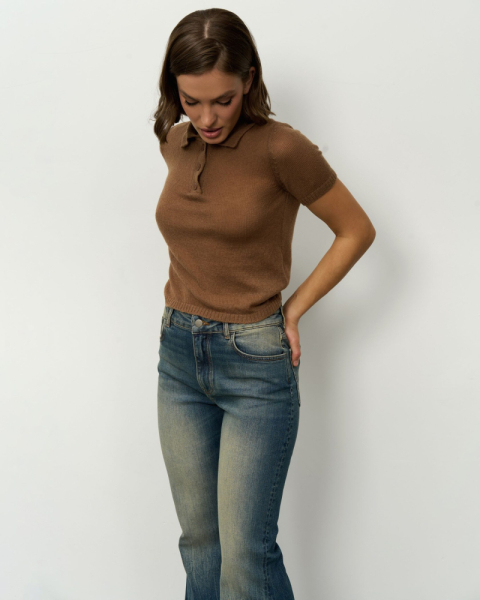 Вязаное поло