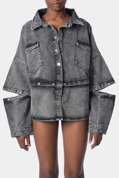 Куртка Denim qb A QUICK BUCK, цвет: black,  купить онлайн