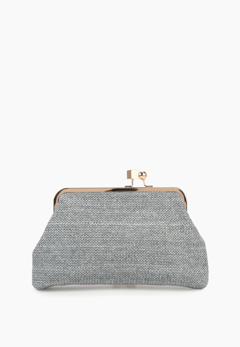 Сумка-клатч плетеная