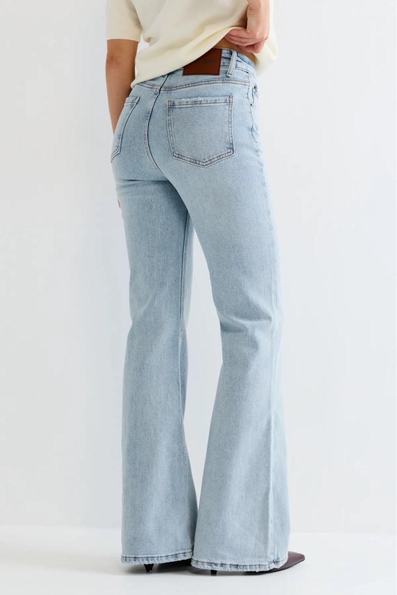 Джинсы-клёш Erist store, цвет: голубой, НФ-00003249 купить онлайн