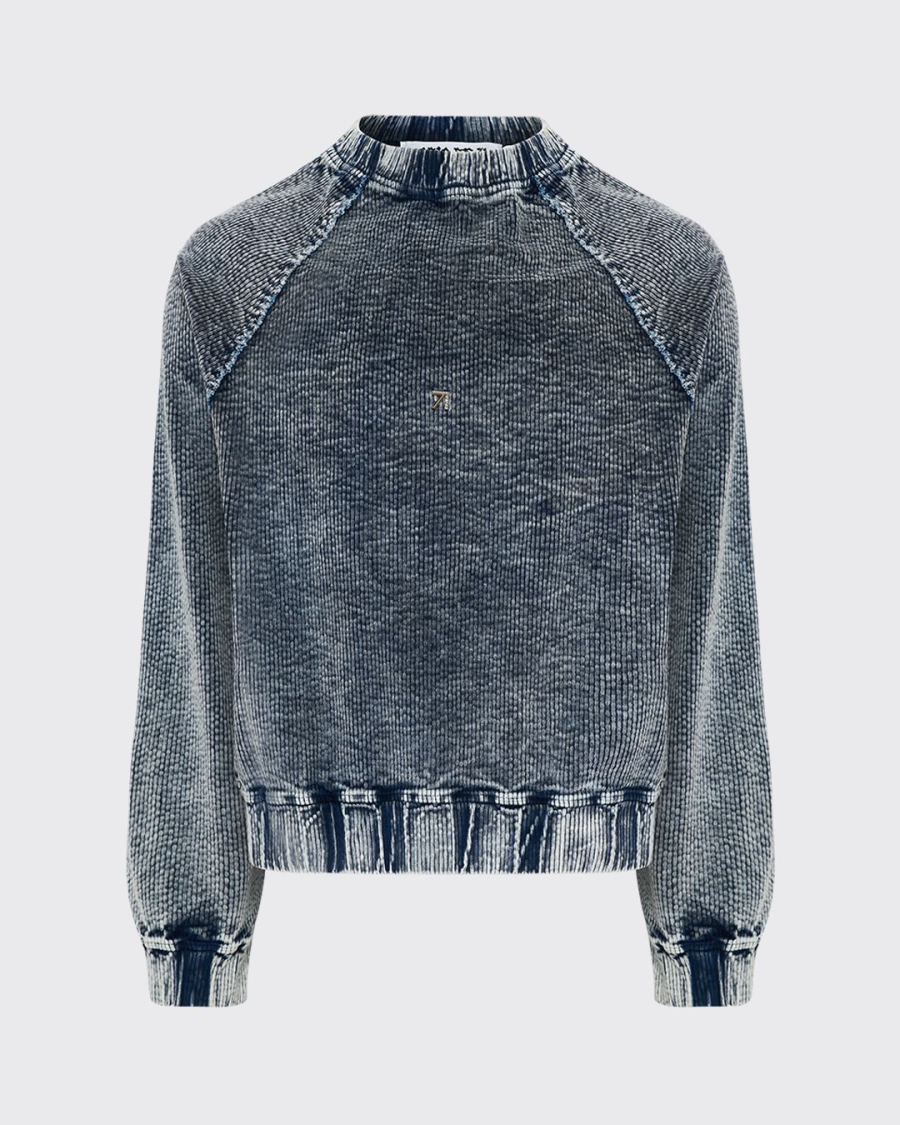 Свитшот OUT SEAMS WASHED BLUE ASIA ST 71, цвет: синий, Ast71.swt-seams-blue купить онлайн