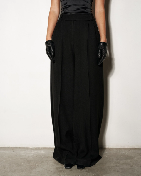 Брюки палаццо ELIZABETH BLACK