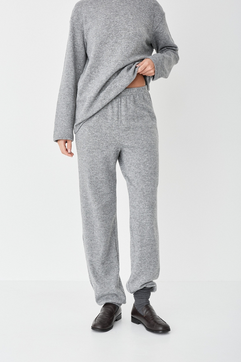 Брюки базовые из смесовой шерсти CL