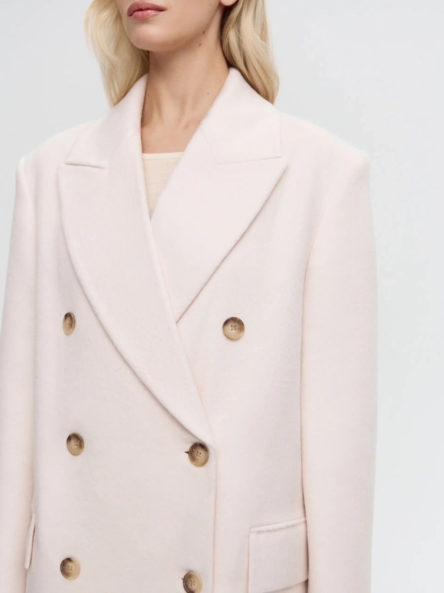 Пальто-жакет ANNA PEKUN, цвет: белый, 15.2641.100 купить онлайн