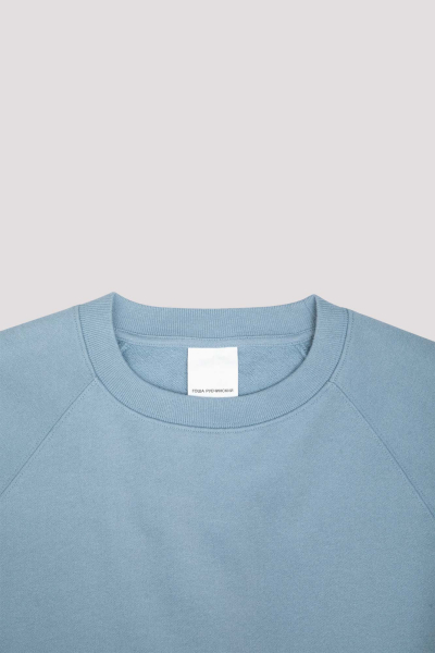 Свитшот с лого сбоку ГОША РУБЧИНСКИЙ, цвет: голубой, SW_0401_blue купить онлайн