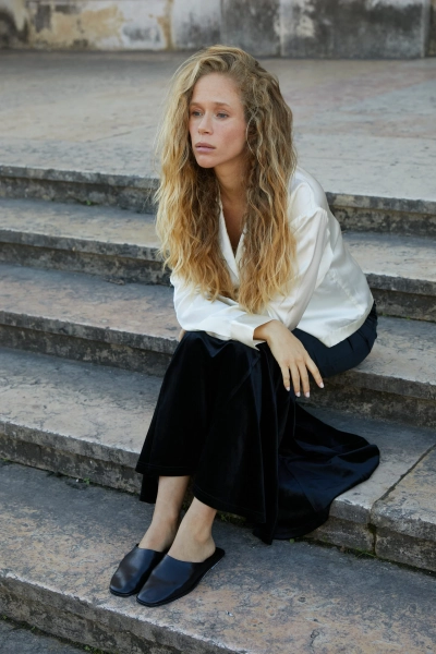 Юбка Amely (бархат) Marou, цвет: Черный, Mar2_2603 купить онлайн