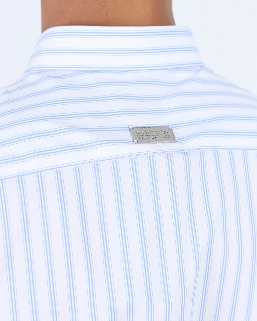 Рубашка CL71 STRIPES BLUE ASIA ST 71, цвет: голубой, Ast71.CL71.shirt-stripes-blue купить онлайн