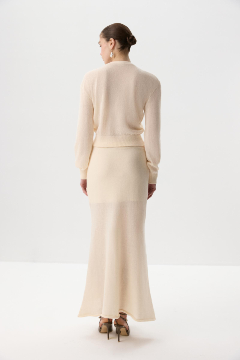 Юбка-годе Charmstore, цвет: кремовый, 311-42485-112 купить онлайн