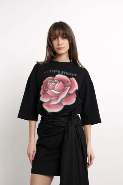 Футболка ROSE BL