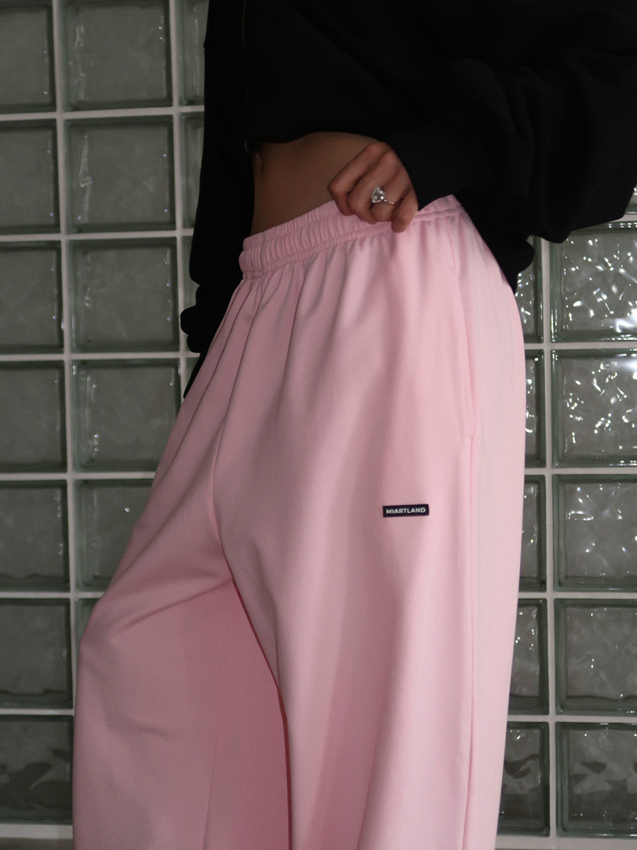 Брюки на резинке MIARTLAND, цвет: розовый НФ-00000771 |трендовая новинка купить онлайн