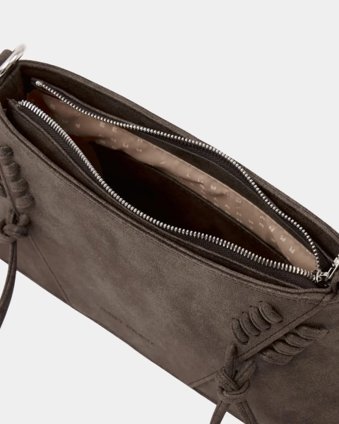 Сумка с декоративной шнуровкой Arny Praht, цвет: брауни  купить онлайн