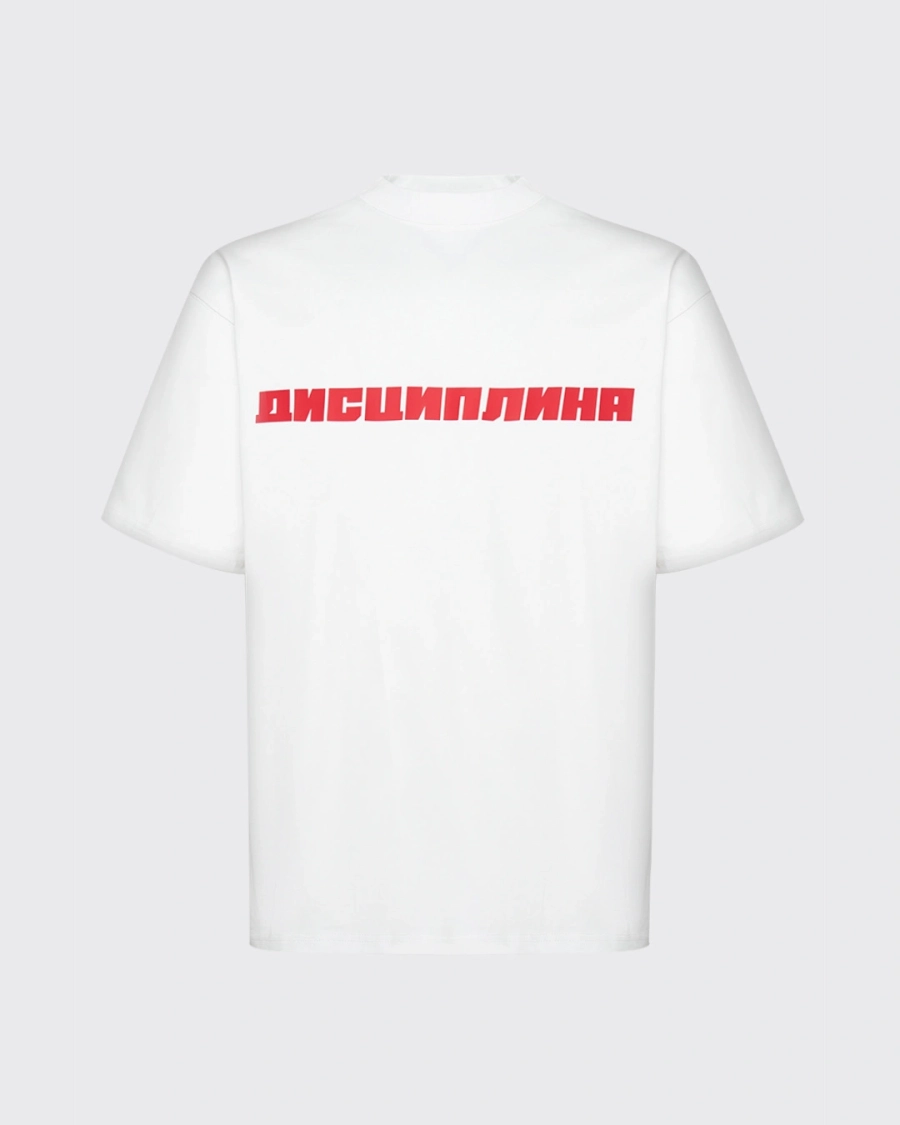 Футболка Дисциплина ASIA ST 71, цвет: белый, Ast71.tt-discipline-wh купить онлайн
